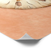 Poster Dollar de sable d'aquarelle sur la plage (Coin)