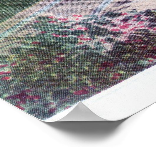 Poster Dollarhide Trestle, Route Shasta, Pacifique Sud (Coin)