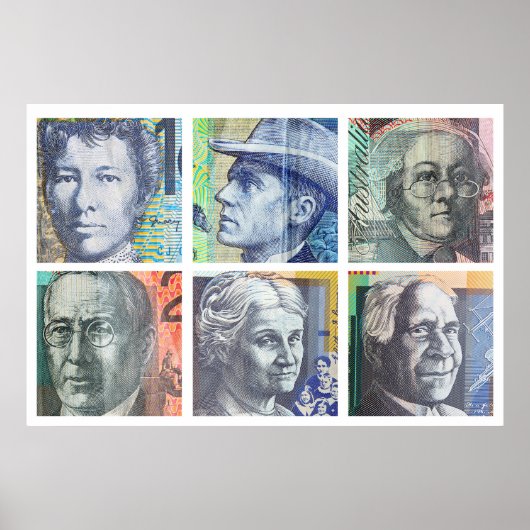 Poster dollars australiens (Devant)