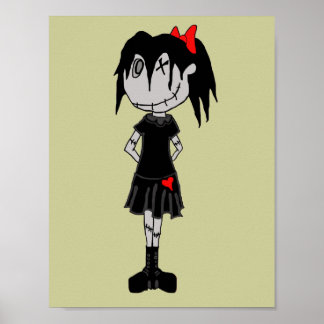 Poster Dollies VooDoo "Angel Truelove"