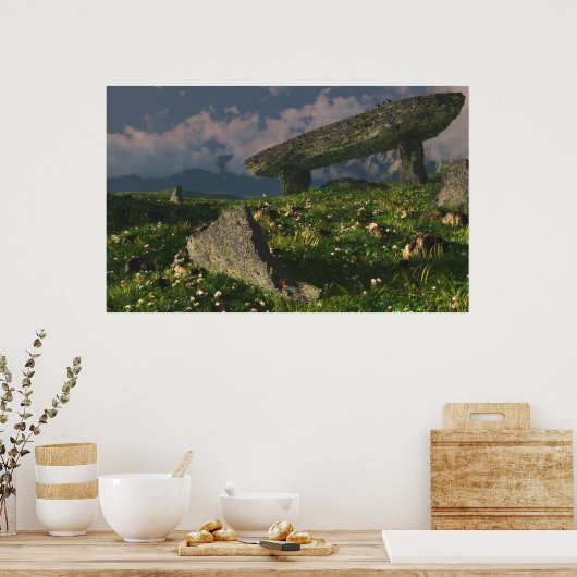 Poster Dolmen (Cuisine)