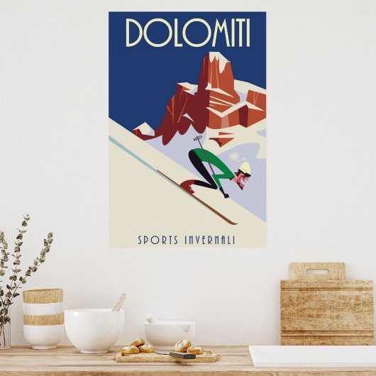 Poster Dolomites (Cuisine)