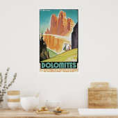 Poster Dolomites (Cuisine)