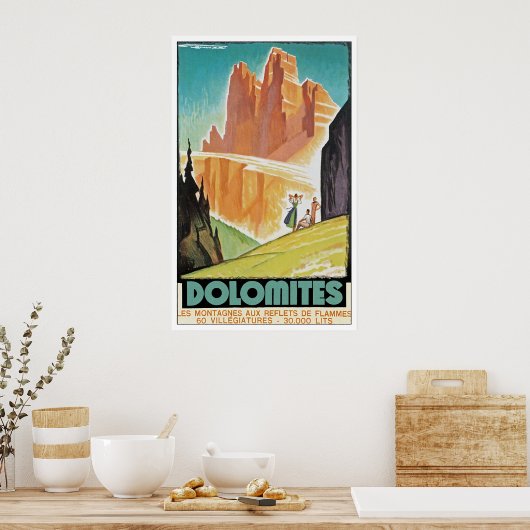 Poster Dolomites (Cuisine)