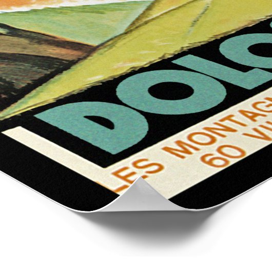 Poster Dolomites (Coin)