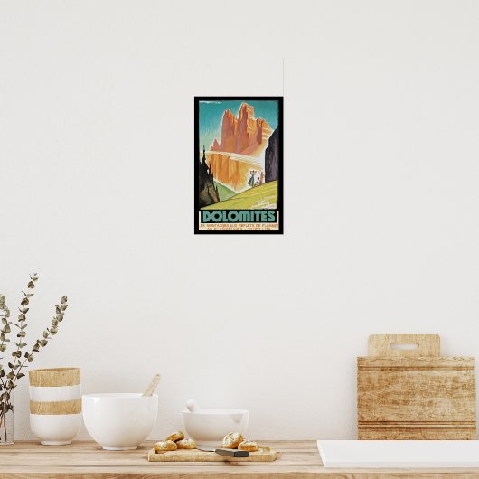 Poster Dolomites (Cuisine)