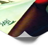 Poster Dolomites Alpes, touristes en tourisme (Coin)