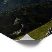 Poster Dolomites du groupe Sassolungo (Coin)