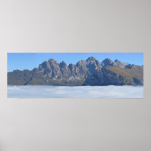Poster Dolomites Italie