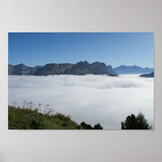 Poster Dolomites Italie (Devant)