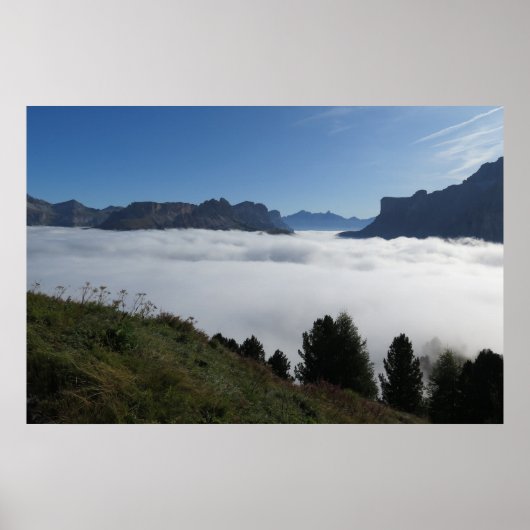 Poster Dolomites Italie (Devant)