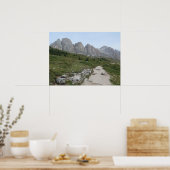 Poster Dolomites Italie (Cuisine)