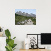 Poster Dolomites Italie (Bureau à domicile)
