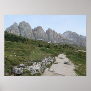 Poster Dolomites Italie