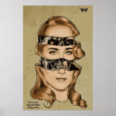 Poster Dolores de Westworld SciFi Robot Artwork (Devant)