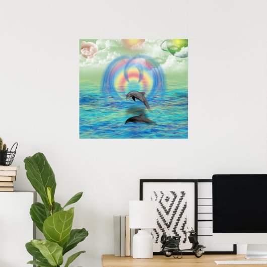 Poster Dolphin (Bureau à domicile)