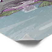 Poster Dolphin de Nouvelle-Zélande Pelorus Jack (Coin)