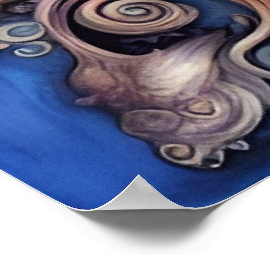 Poster Dolphin fantasy (Coin)