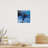 Poster Dolphin Jumping (Keuken)