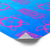 Poster Dolphin rose de paix (Coin)
