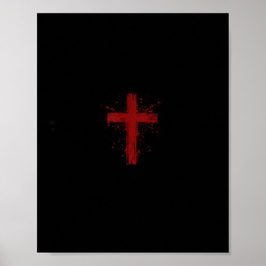 Poster Dom American Patriotic With Cross 1st Amendment Un (Devant)