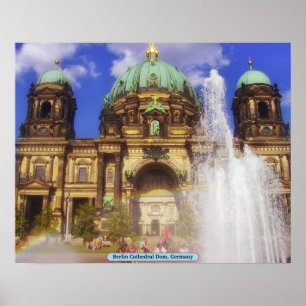 Poster Dom, Cathédrale de Berlin, Allemagne