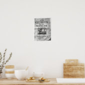 Poster Dom Quixote de La Manche Comedie' (Cuisine)