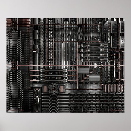 Poster Domaine cybercratique (Devant)