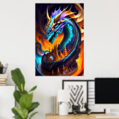 Poster Domaine Dragon 2 (Bureau à domicile)