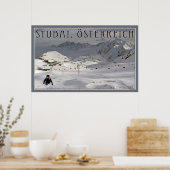 Poster Domaine skiable du glacier de Stubai (Cuisine)