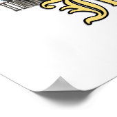 Poster Dôme classique de Jérusalem du Rock Design (Coin)