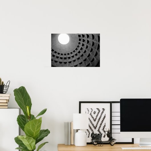 Poster dôme du panthéon (Bureau à domicile)