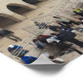 Poster Dôme du Rocher | Place du Mur occidental, Jérusale (Coin)