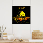 Poster Dôme du Rocher : Un symbole de paix (Cuisine)