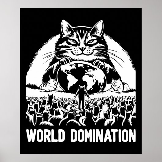 Poster Domination mondiale 1 (Devant)