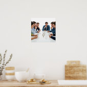 Poster Domines de style carte (Cuisine)