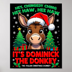Poster Dominick Donkey Cheer Mi Burrito Sabanero Mexicain
