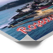 Poster Dominique - Roseau - (Coin)