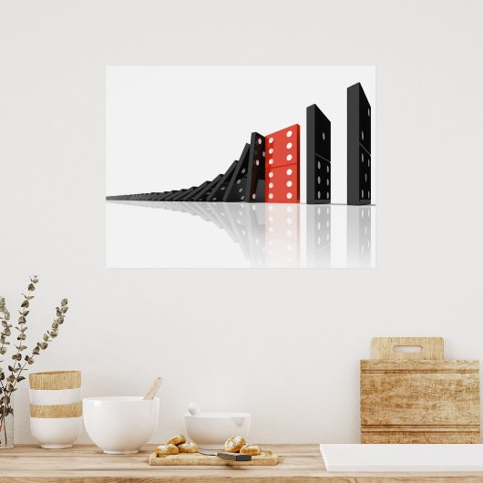 Poster Domino (Cuisine)