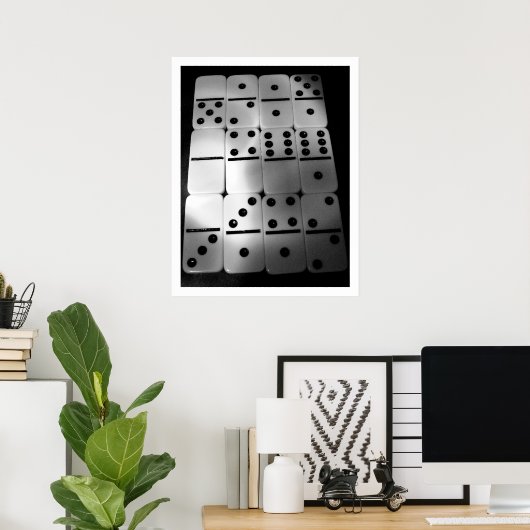 Poster Dominos (Bureau à domicile)