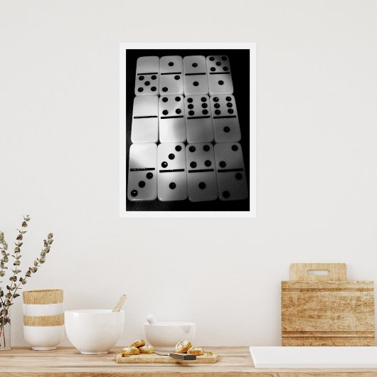 Poster Dominos (Cuisine)
