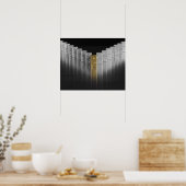 Poster Dominos d'or et d'argent (Cuisine)