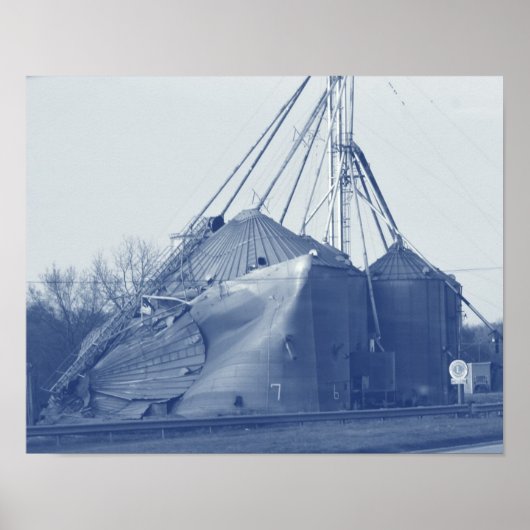 Poster Dommages au vent (Devant)