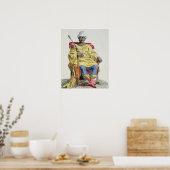 Poster Don Alvares, Roi du Congo, de Receuil des (Cuisine)