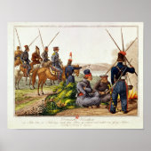 Poster Don Cossacks en 1814 (Devant)