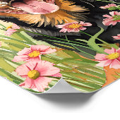 Poster Don d'affiche Rottweiler pour Amoureux de les chie (Coin)