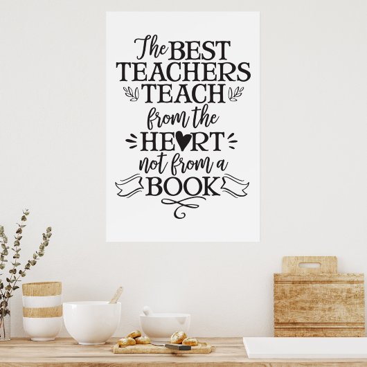 Poster Don d'appréciation de l'enseignant (Cuisine)