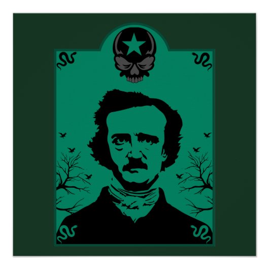 Poster Don d'art Edgar Allan Poe (Devant)