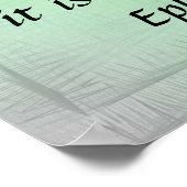 Poster Don de Dieu verset de la Bible Ephésiens 2:8 Poste (Coin)