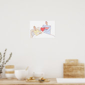 Poster Don de l'amour. Transplantation cardiaque. (Cuisine)